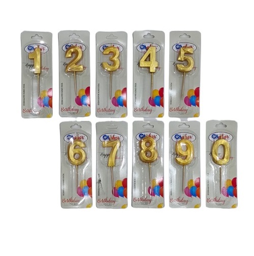 Golden Number Candle